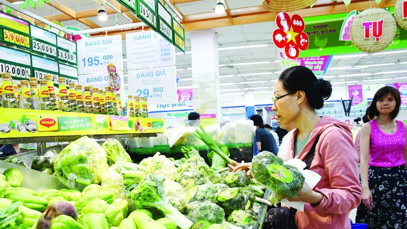 Những mặt hàng rau củ quả, Co.opmart ưu tiên chọn hàng của những hợp tác xã có chứng nhận Vietgap, GlobalGap về quy trình sản xuất rau an toàn
