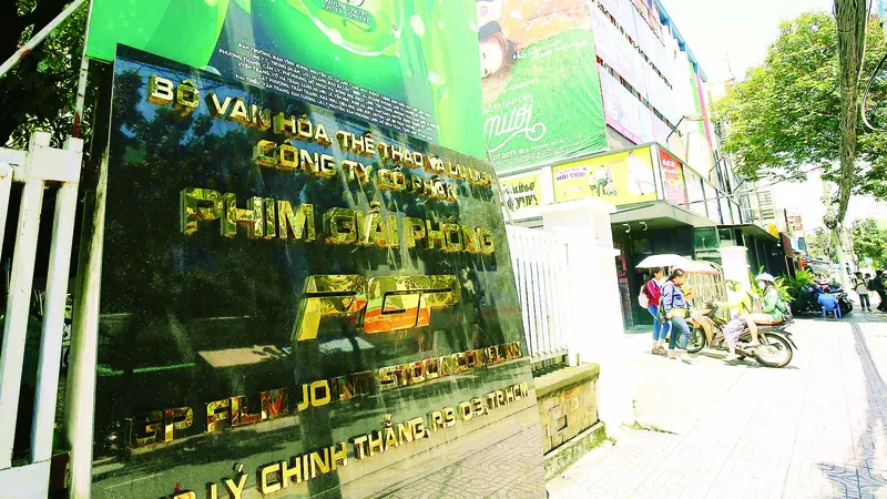 Trụ sở Công ty cổ phần phim Giải Phóng. Ảnh: DŨNG PHƯƠNG