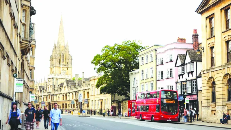 Oxford hạn chế phương tiện chạy nhiên liệu hóa thạch