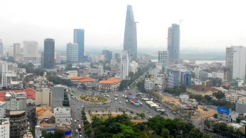 Một góc TPHCM. Ảnh: Cao Thăng