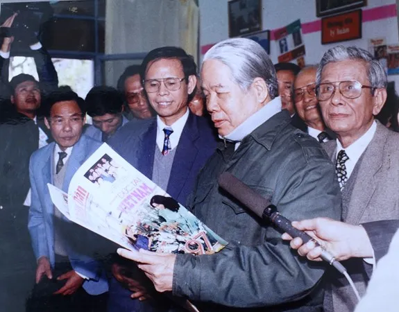 Mãi mãi nhớ ơn nhà lãnh đạo mẫu mực, người tâm huyết với sự nghiệp báo chí cách mạng!