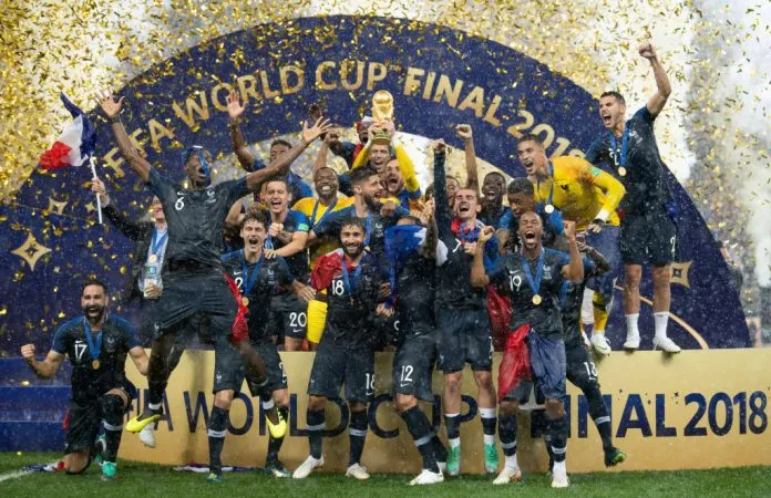Tuyển Pháp đ0ăng quang ở World Cup 2018