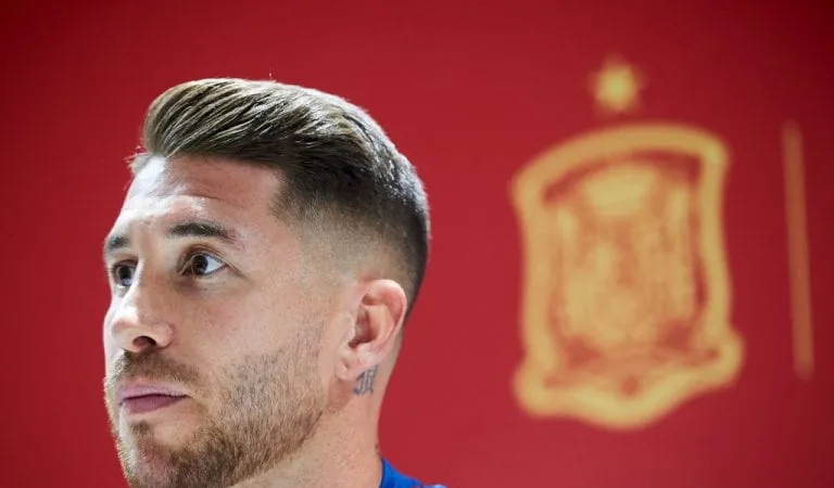 Thủ quân tuyển tây Ban Nha Sergio Ramos
