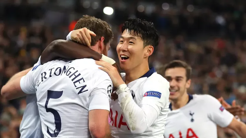 Niềm vui chiến thắng của Tottenham