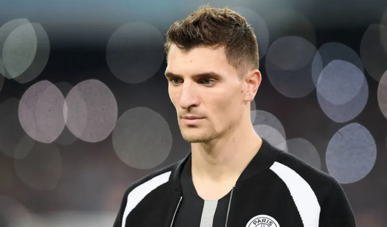 Hậu vệ cánh Thomas Meunier của Paris Saint-Germain
