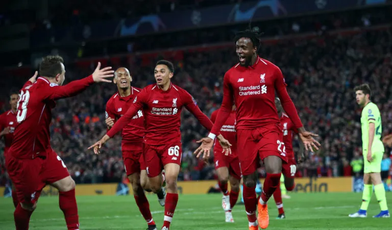 Liverpool trong niêm vui chiến thắng