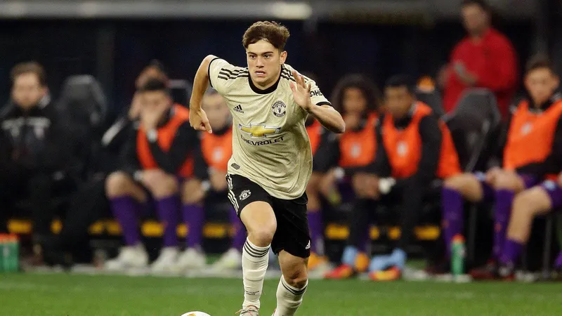 Sao trẻ của Man United, Daniel James