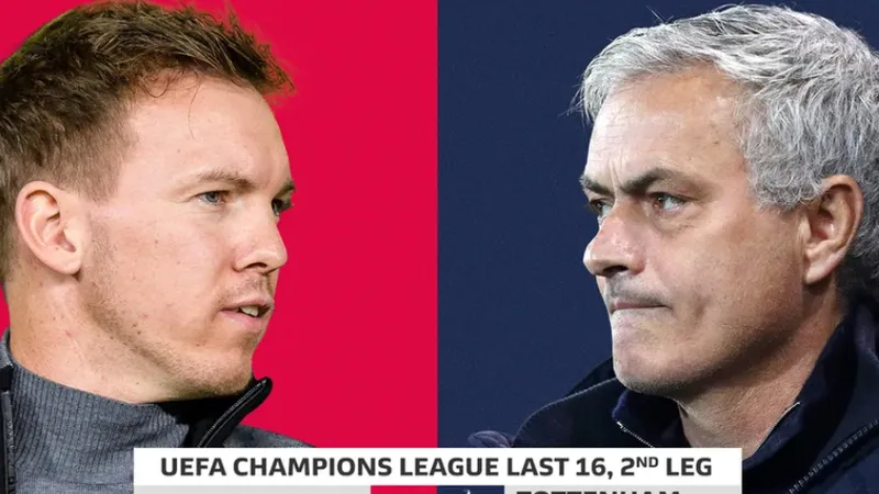 Julian Nagelsmann và Jose Mourinho