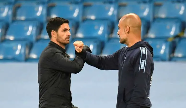 Pep Guardiola gặp lại cậu học trò Mikael Arteta 