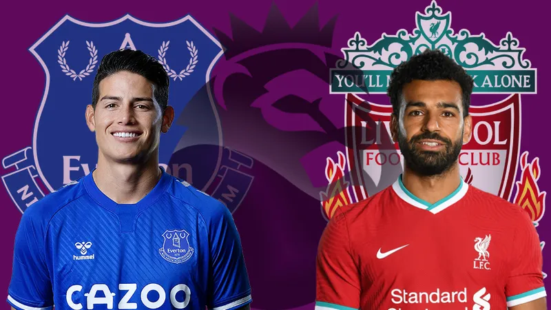 James Rodriguez và Mohamed Salah