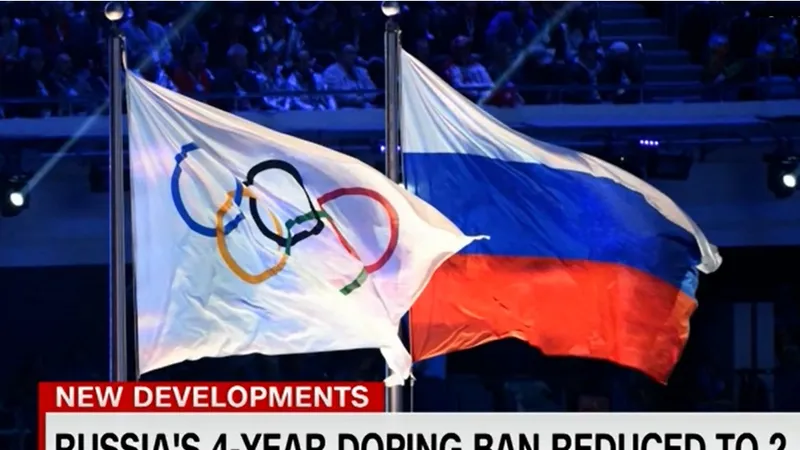 Quốc kỳ Nga sẽ không hiện diện ở Olympic 2020 và World Cup 2022