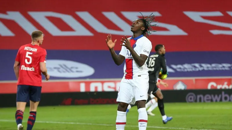 Moise Kean thất vọng vì bỏ lỡ cơ hội