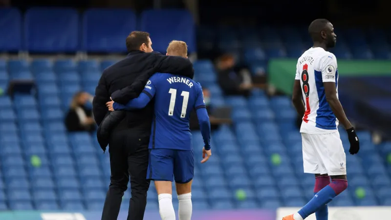 HLV Frank Lampard và Timo Werner sau trận đấu