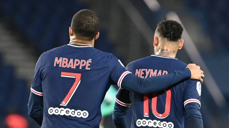 Kylian Mbappe và Neymar