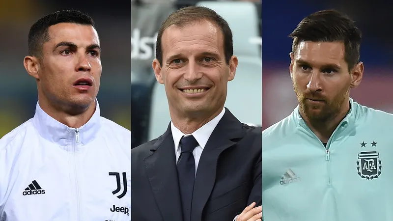 Ronaldo, Allegri và Messi