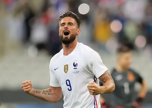Olivier Giroud giúp tuyển Pháp giành chiến thắng