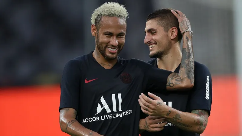 Neymar và Verratti vẫn đang nghỉ bù