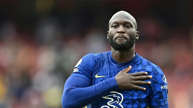 Romelu Lukaku trong màu áo Chelsea