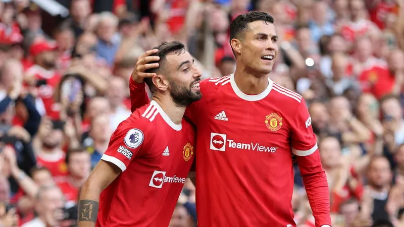 Ronaldo và Bruno Fernandes