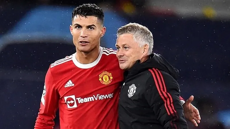 Ronaldo và HLV Solskjaer