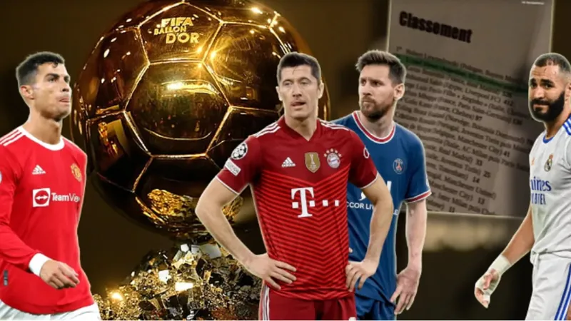Rò rỉ kết quả bầu chọn Quả bóng vàng 2021 với Lewandowski là người chiến thắng