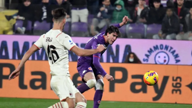 Pha ghi bàn của Vlahovic đã kết thúc hy vọng của Milan