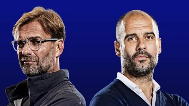 Jurgen Klopp và Pep Guardiola