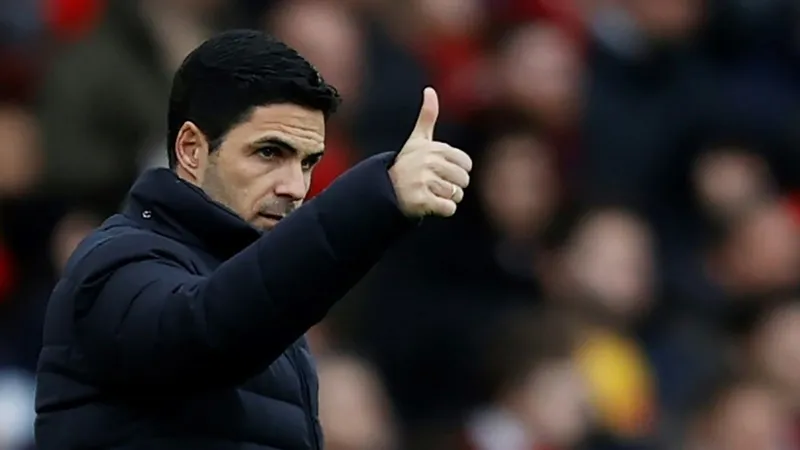 HLV Mikel Arteta không lo lắng chuyện thắng thua Man United