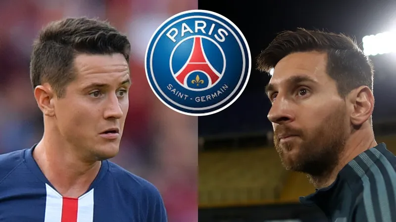 Ander Herrera và Leo Messi