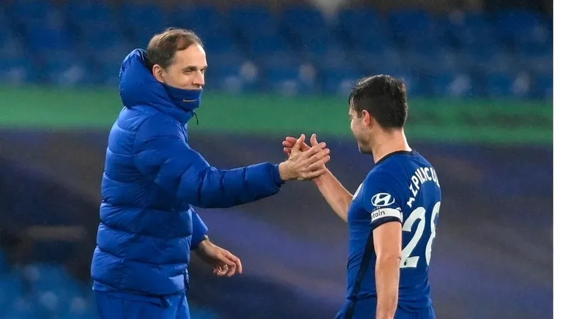 HLV Thomas Tuchel và Cesar Azpilicueta