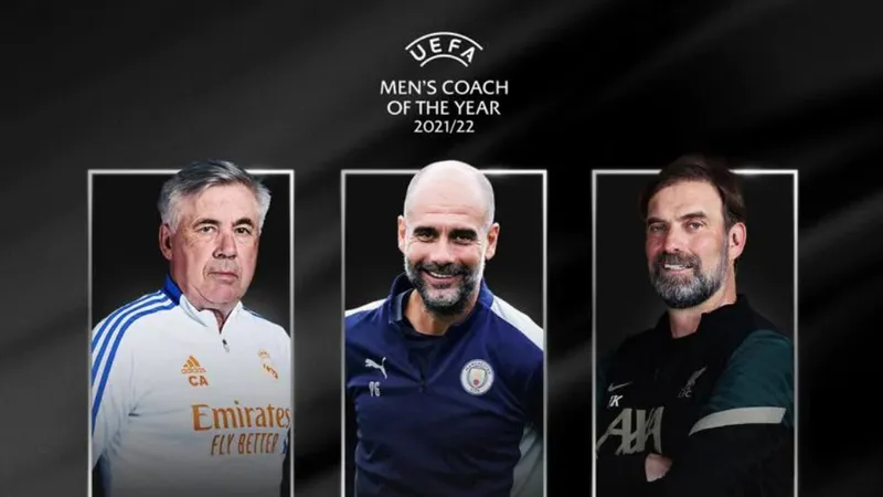 Carlo Ancelotti, Josep Guardiola và Jrrgen Klopp