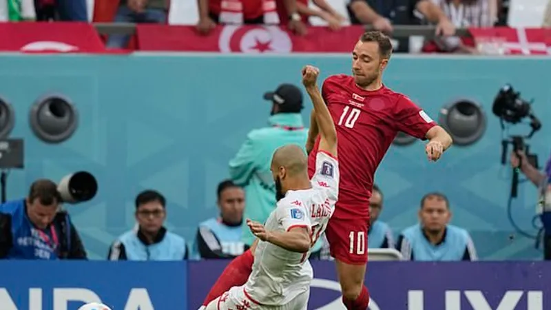 Christian Eriksen không thể tạo nên khác biệt