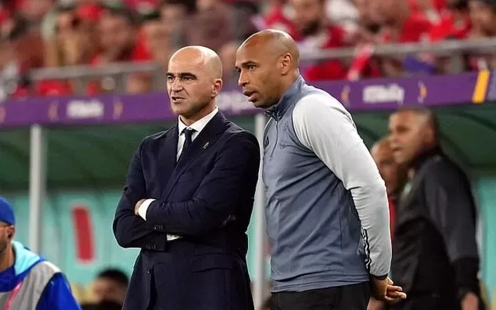 Roberto Martinez và Thierry Henry