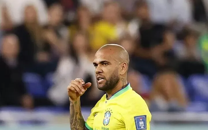 Dani Alves vừa dự World Cup 2022 ở Qatar