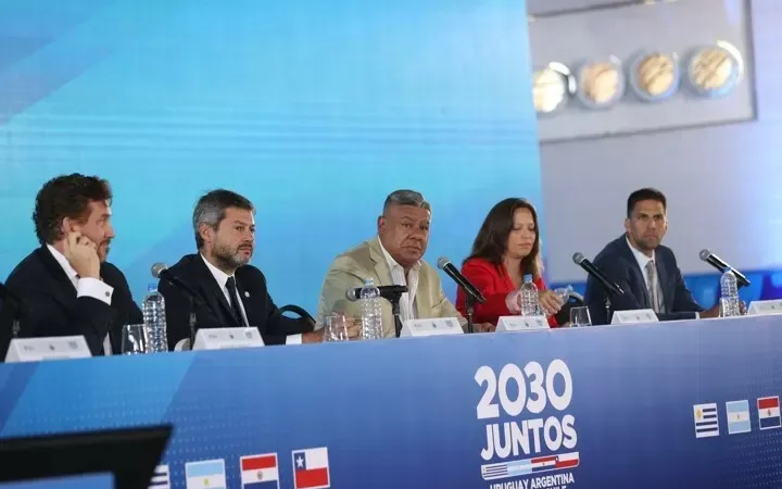 Chủ tich các LĐBĐ Argentina, Uruguay, Paraguay và Chilê muốn tranh quyền đăng cai World Cup 2030