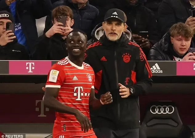 Sadio Mane và HLV Thomas Tuchel