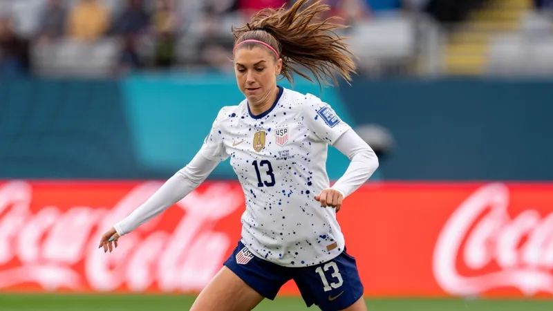 Alex Morgan của tuyển Mỹ