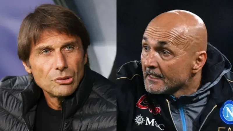Antonio Conte và Luciano Spalletti