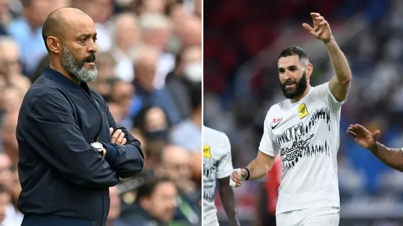 Nuno Espirito Santo và Karim Benzema
