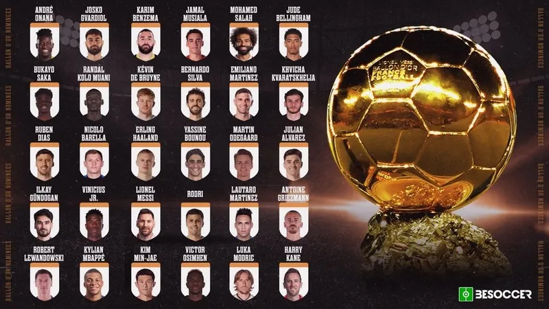 Danh sách 30 đề cử của tờ France Football
