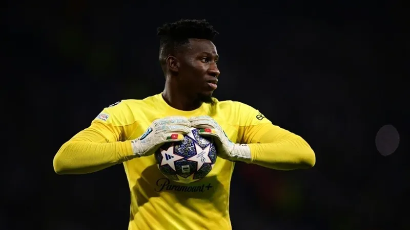 Andre Onana đã phạm sai lầm trong trận cầu Champions League