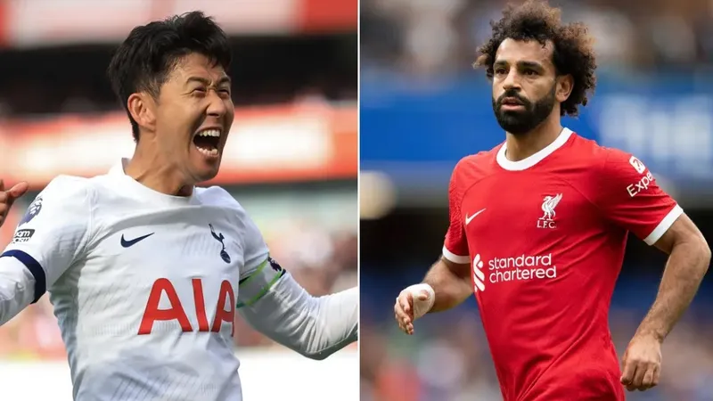 Son Heung-min và Mo Salah