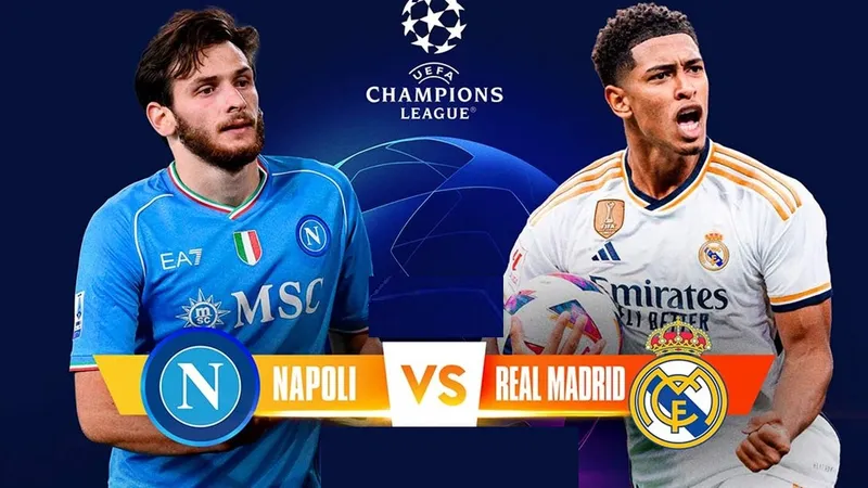 Kvaratskhelia (Napoli) sẽ thi tài với Jude Bellingham (Real Madrid)