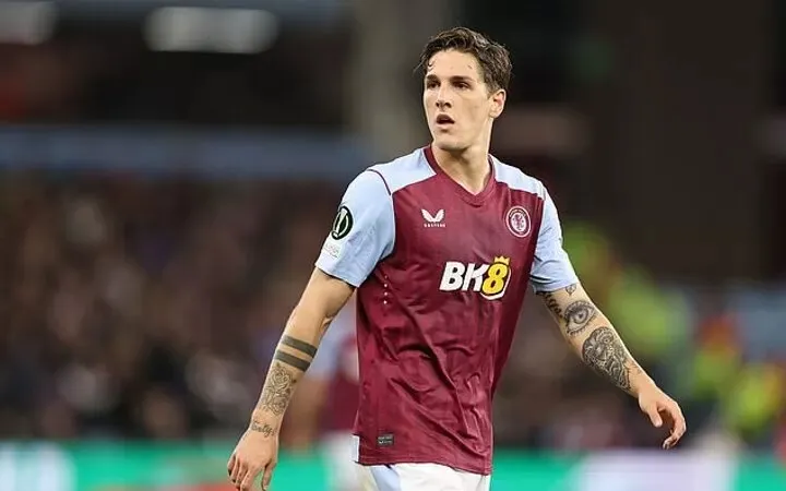 Nicolo Zaniolo trong màu áo Aston Villa