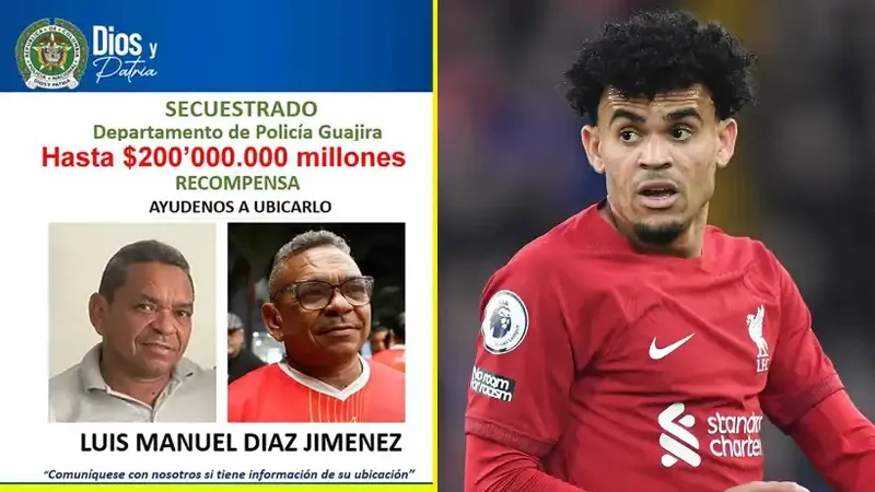 Chính phủ Colombia treo thưởng 200 triệu peso cho thông tin nơi giam giữ ông Luis Manuel Díaz