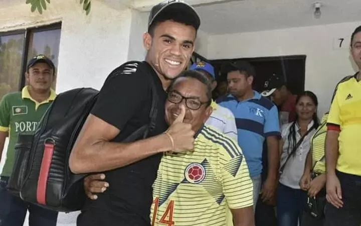 Luis Diaz và ông Luis Manuel Diaz