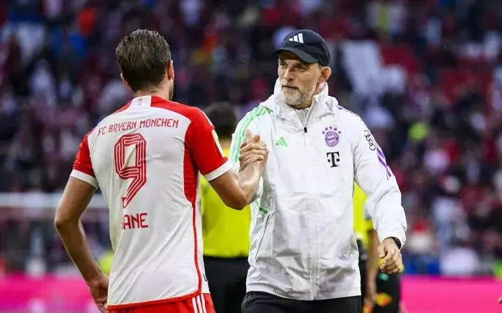  Thomas Tuchel và Harry Kane