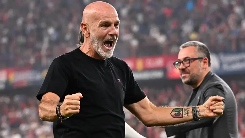 HLV Stefano Pioli phấn khích khi thắng bằng chiến thuật