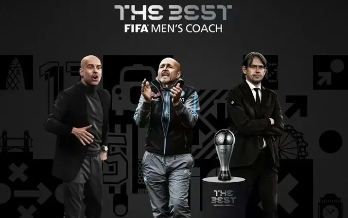 Pep Guardiola, Simone Inzaghi và Luciano Spalletti ‘vào chung kết’ tranh danh hiệu HLV xuất sắc nhất