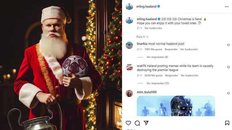 Tài khoản Instagram của Erling Haaland